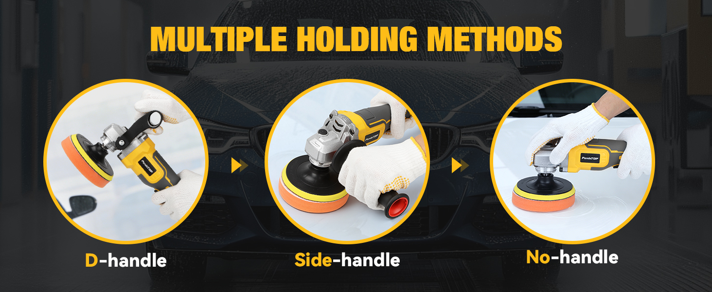 Cordless Buffer Polisher for Dewalt 20v Max Battery