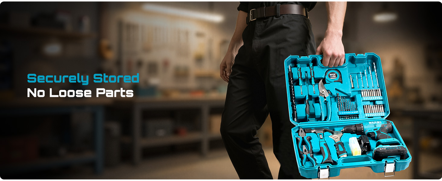 Securely Stored No Loose Parts