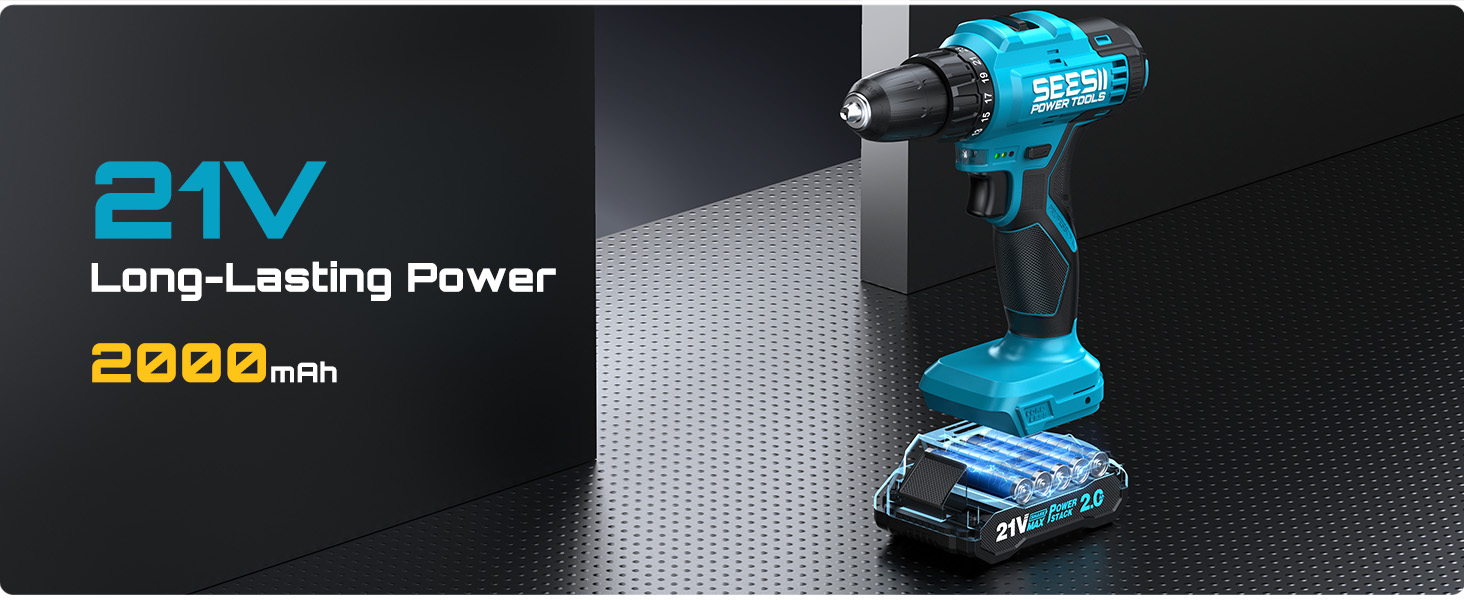 Long-Lasting Power 2000 mAh