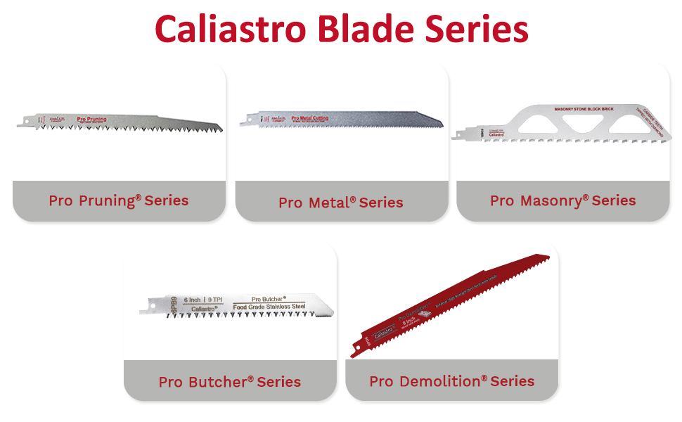 Caliastro 9-inch wood pruning reciprocating sawzall saw blade