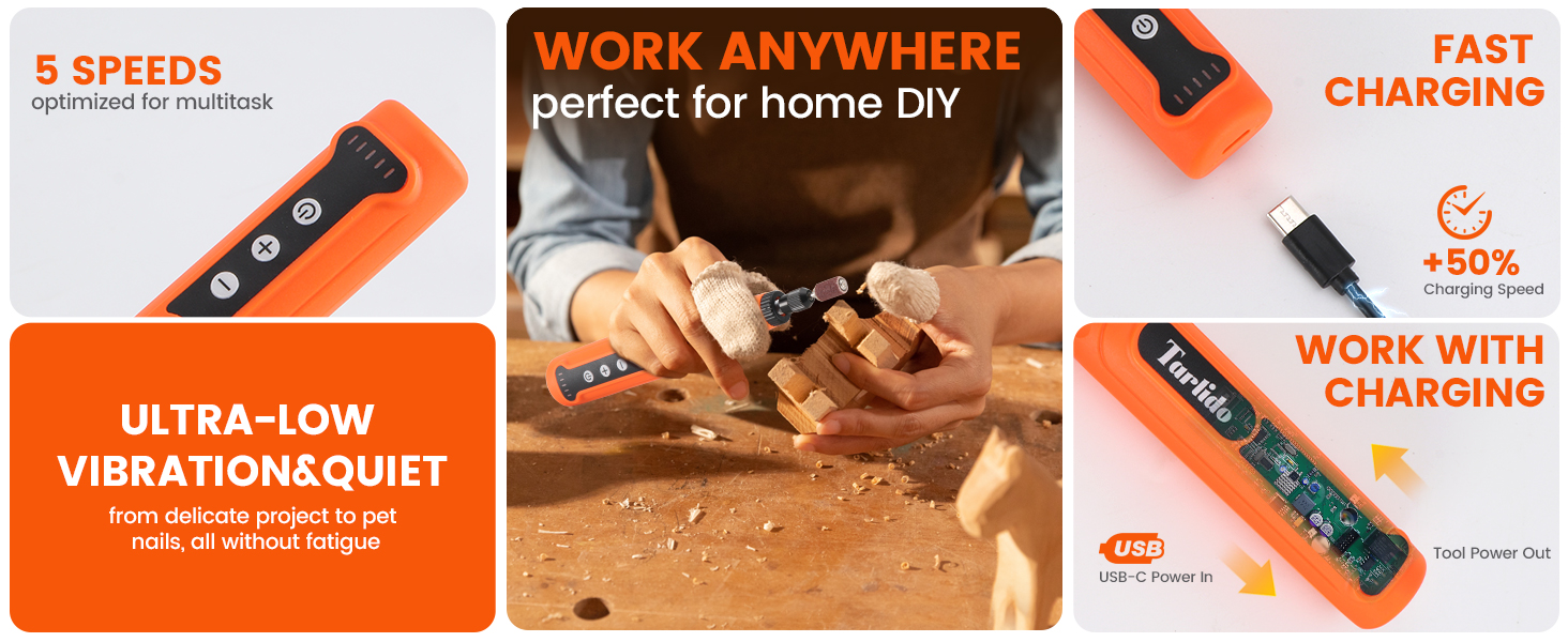 cordless rotary tool