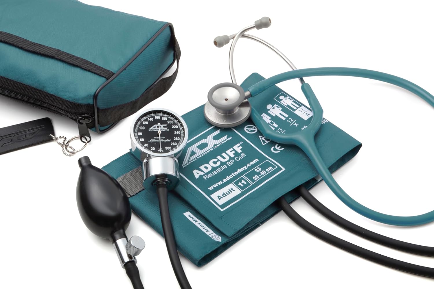 American Diagnostic Corporation Pros Combo 778/603 Kit, Adult, Teal, Disp pkg 1/EA eBaydiy Tools