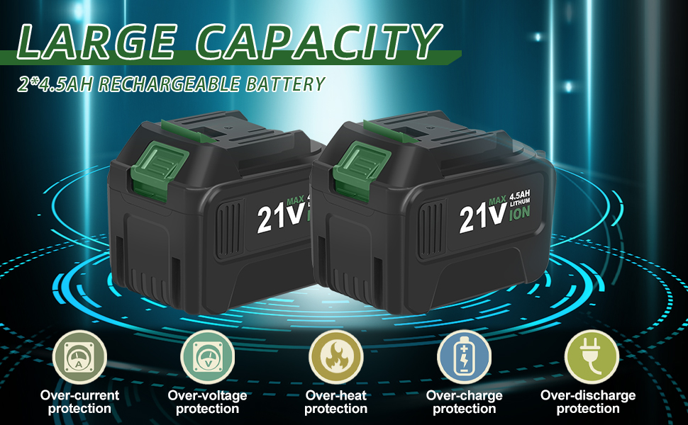 large capacity battery