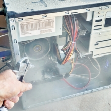 No Need to Open Up the Dusty PC and Install the motherboard tester to the internal of PC case