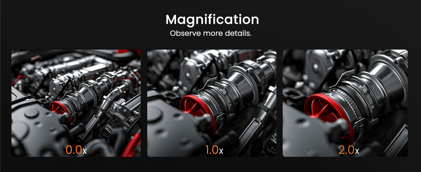 borescope camera with light