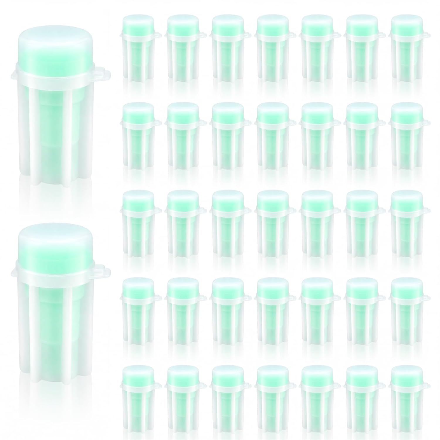 50 Pcs Fecal Diagnostic Kit Animal Pet Stool Sample Collection Kit Cat Dog Test for Stool Sample Fecal Test eBaydiy Tools