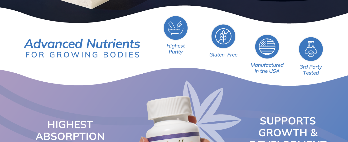 Advanced children's multivitamin clean ingredients sugar-free additive-free, dye-free