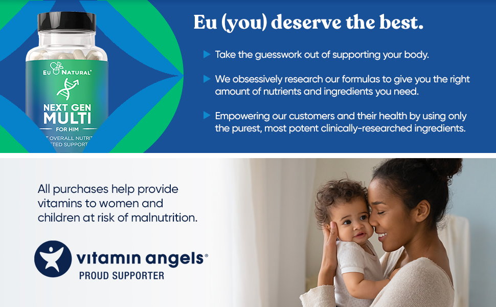 Take the guesswork out of supporting your body with you natural. Vitamin Angels proud supporter
