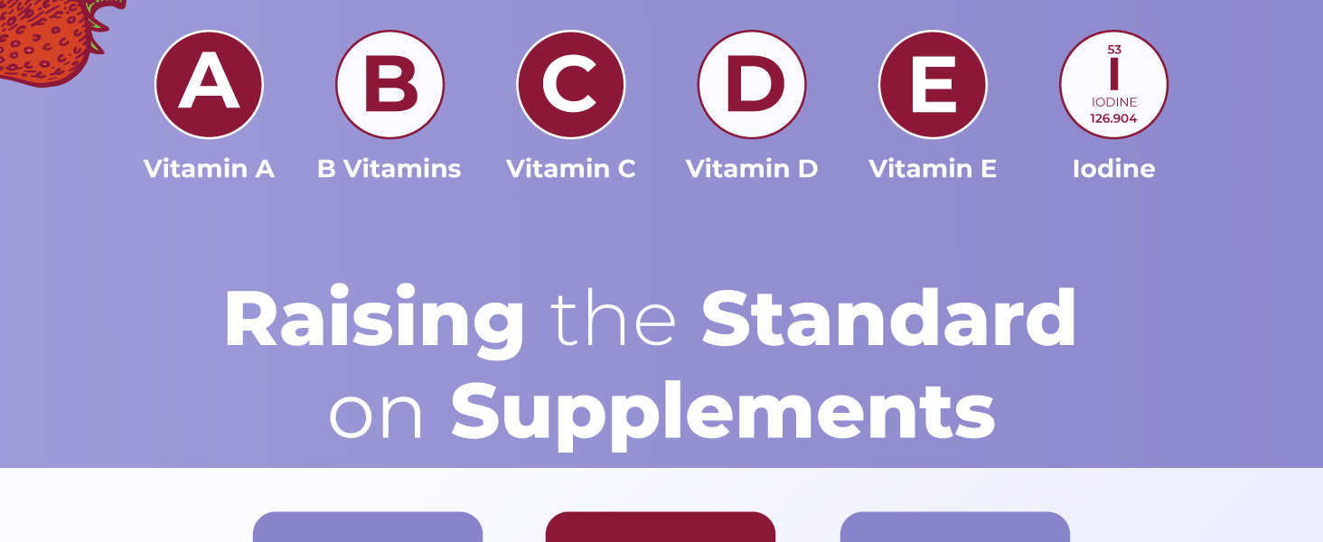 Kids Multivitamin Gummies, Mixed Berry &amp; Cherry, Org, 60 ct