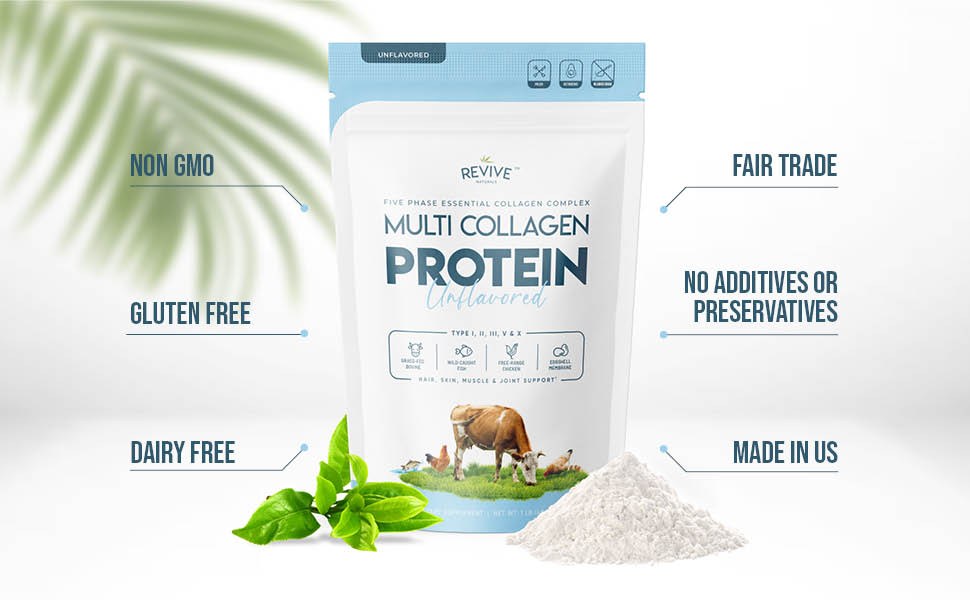 Multi Collagen 1lb revive nature