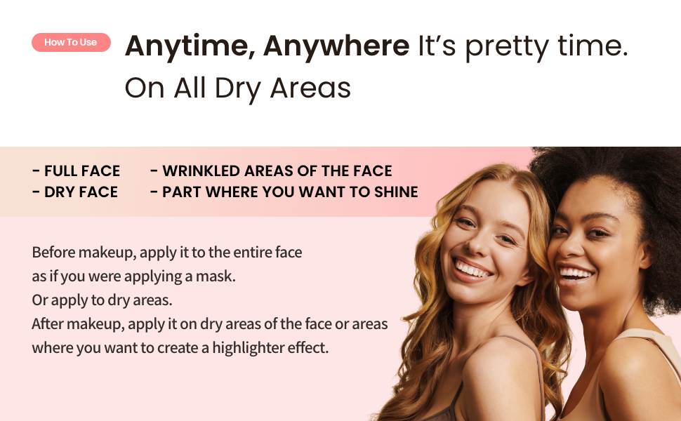 anytime, anywhere it's pretty time.