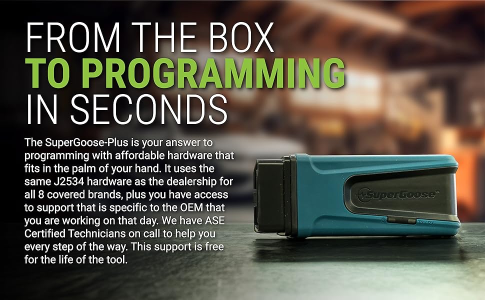 From the Box to Programming in Seconds