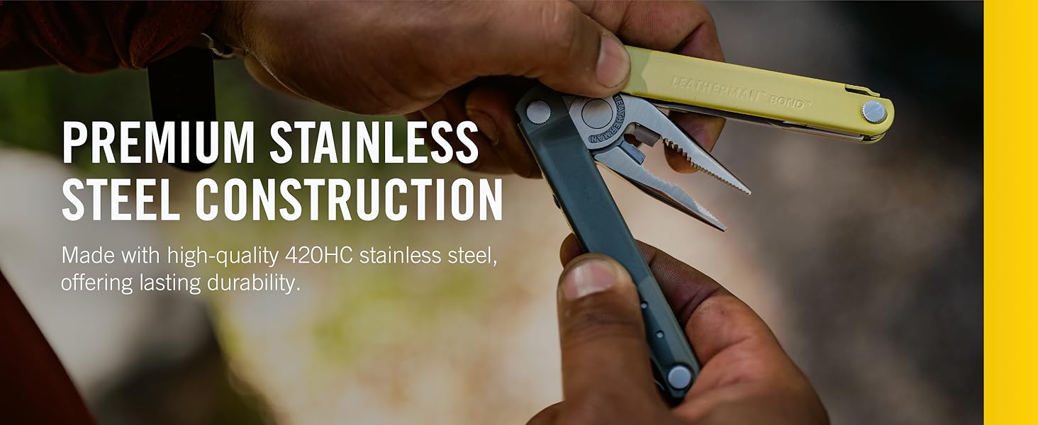 PREMIUM STAINLESS STEEL CONSTRUCTION