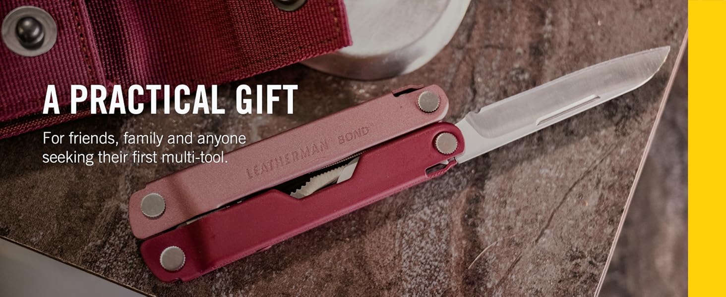 A PRACTICAL GIFT For friends, family and anyone seeking their first multi-tool.