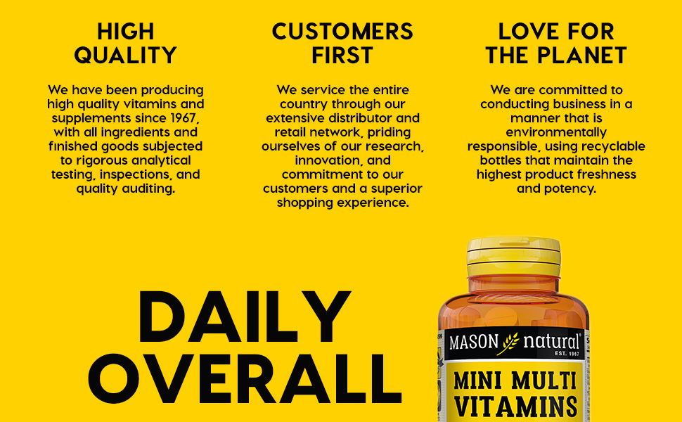 Daily overall health support