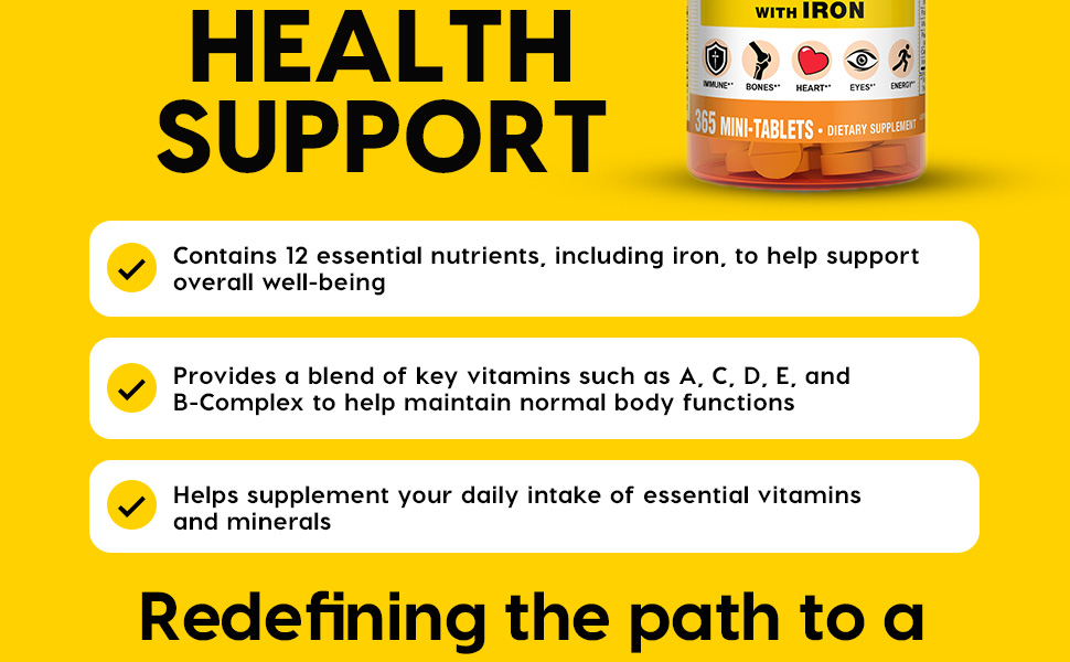 Daily mini multivitamins 365