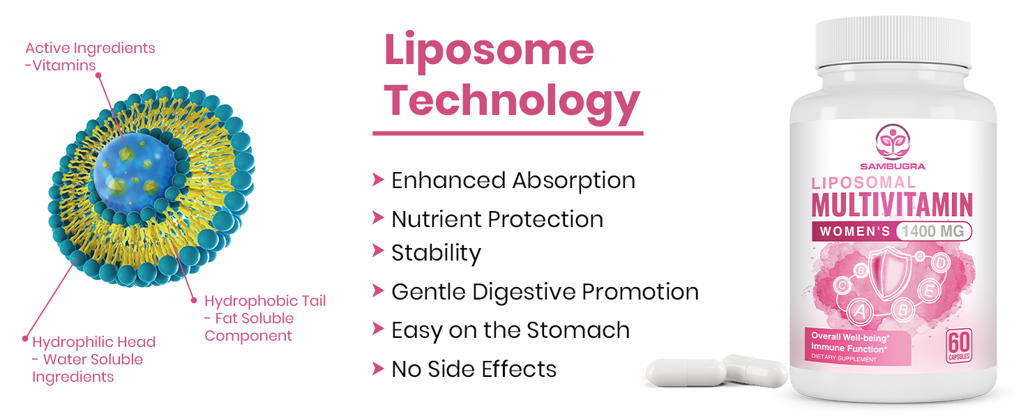 liposomal multivitamin women's 1400mg