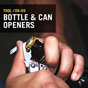 Rev Pocket Size Multitool with Package Opener and Screwdrivers, Stainless Steel