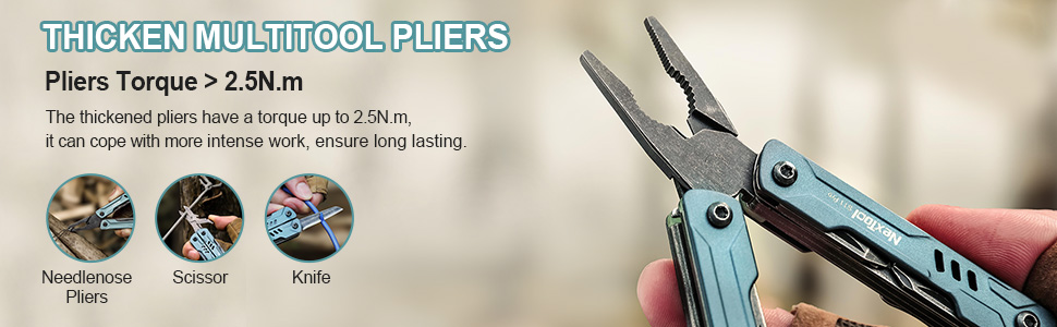 thicken multitool pliers head
