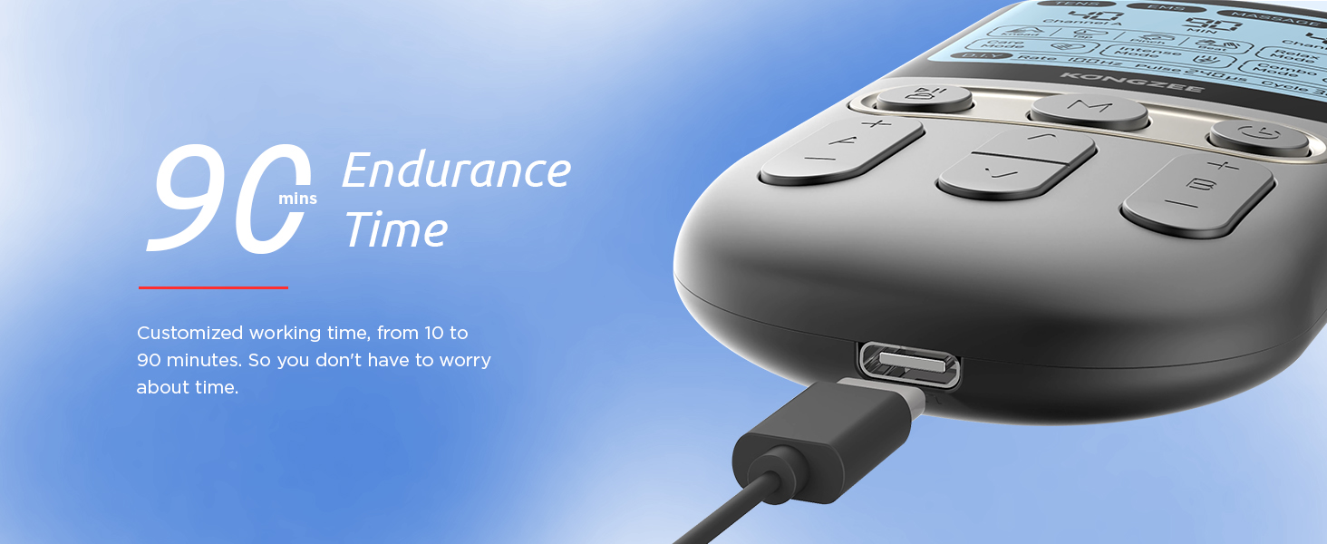 90mins endurance time