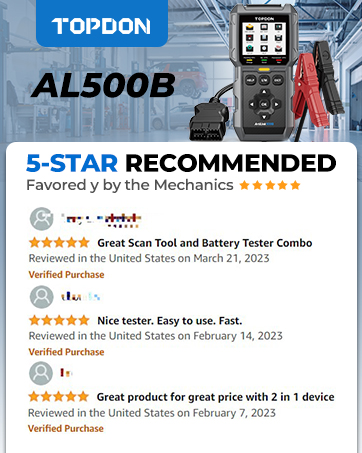 TOPDON AL500B Top review