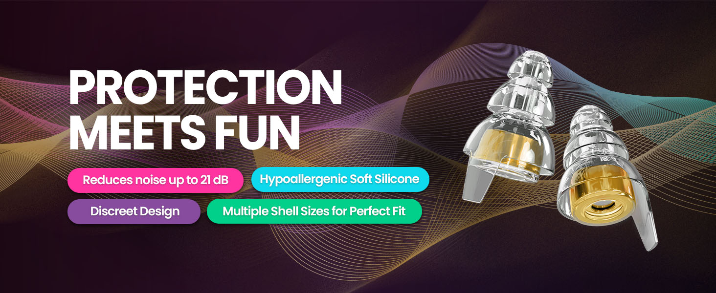 Eargasm High Fidelity Gold Edition Earplugs