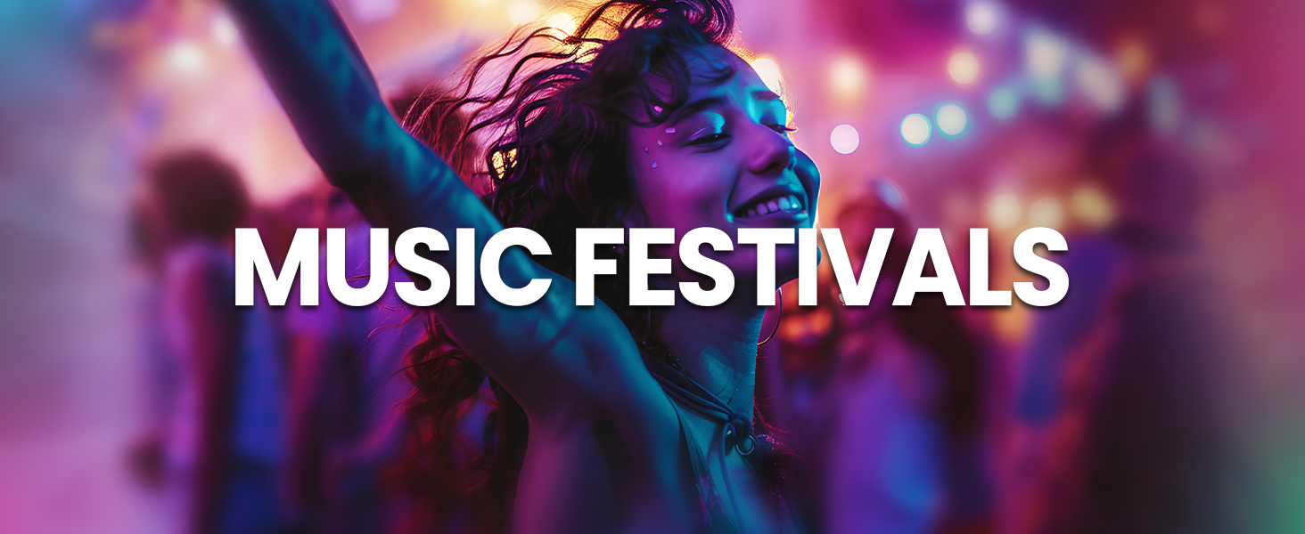 Eargasm Earplugs for Music Festivals