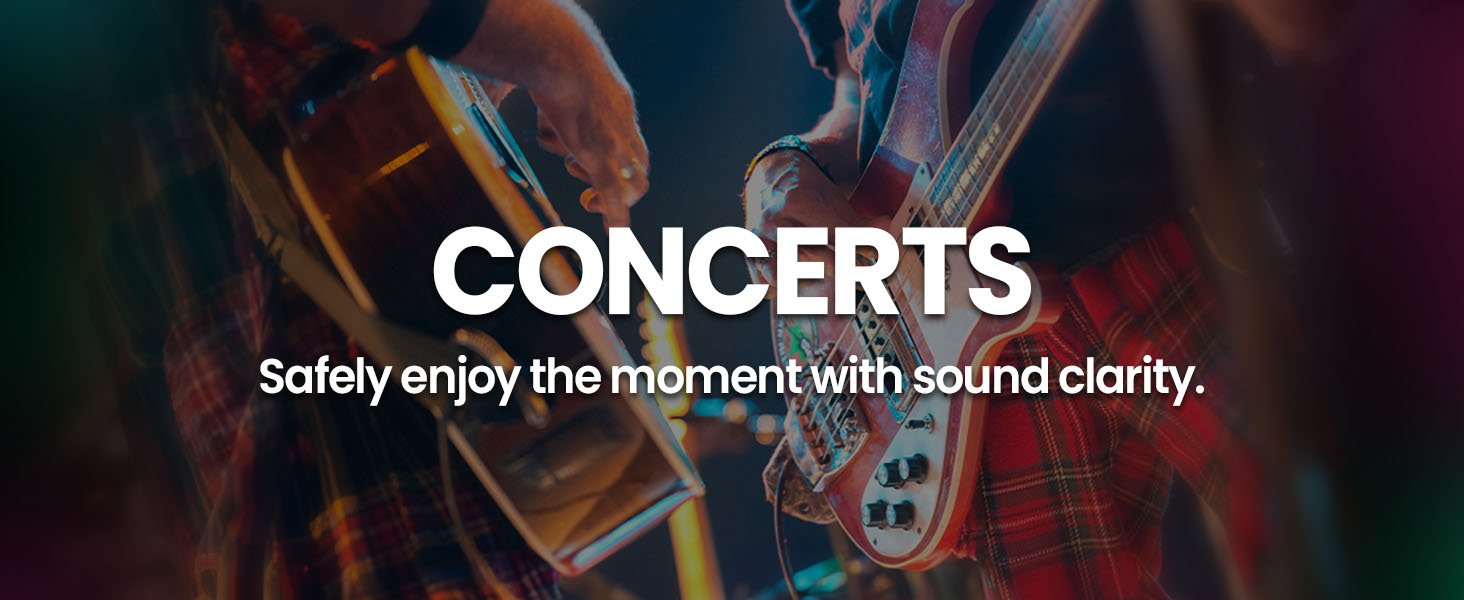 Eargasm earplugs for concerts