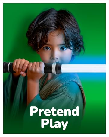 Toys that encourage pretend play and imagination