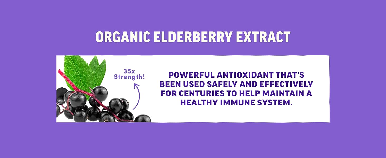 llama naturals kids elderberry gummies