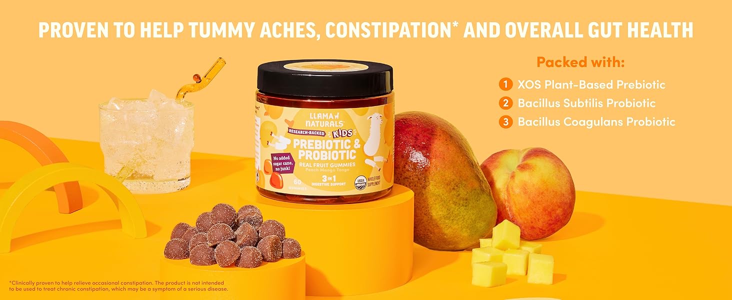 llama naturals prebiotic probiotic gummies