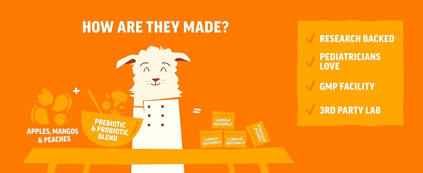 llama naturals prebiotic probiotic gummies