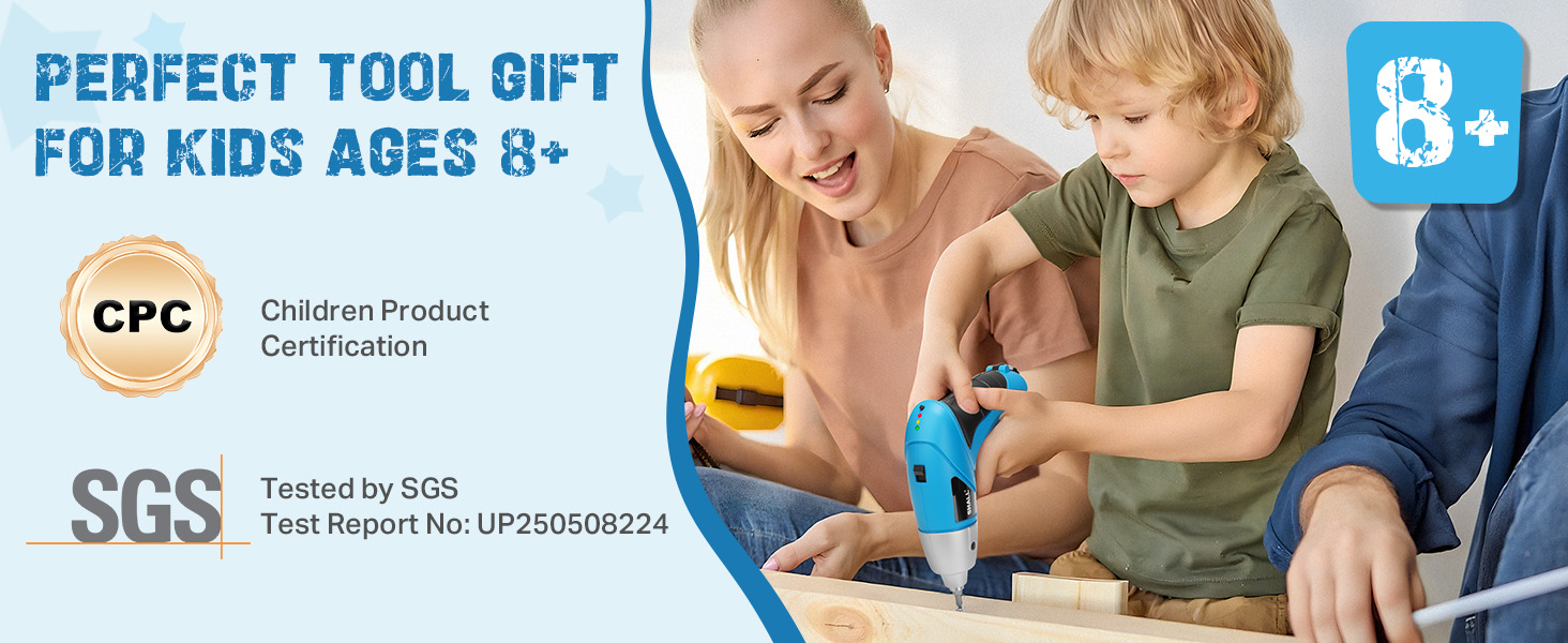 kid real power drill