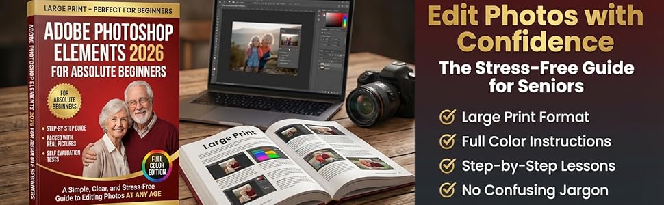 ADOBE PHOTOSHOP ELEMENTS 2026 FOR ABSOLUTE BEGINNERS