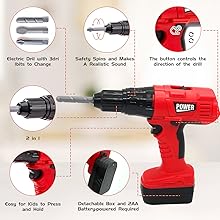 Kids tool set,tools for kids,play tools,kids drill set,toy tool box,toddler tool box,Kids electric