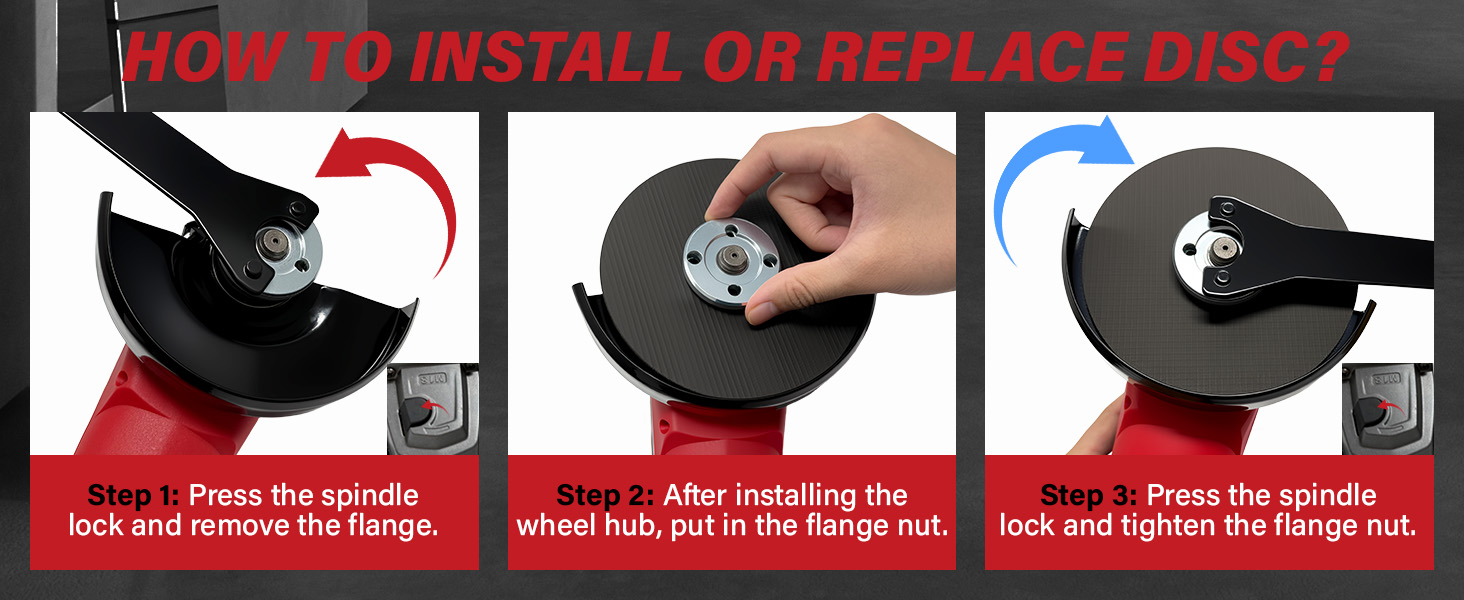 How to install disc