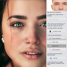 image editing photoshop woman's face