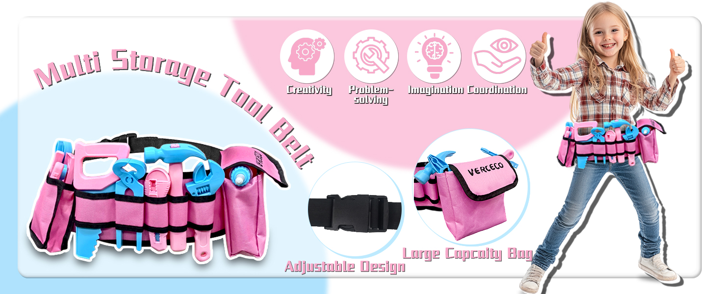 kids toddler tool belt for storage