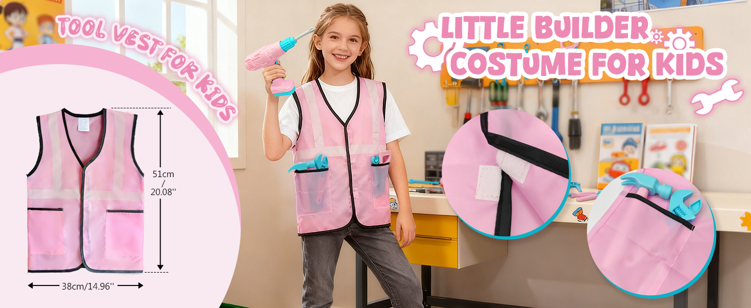 kids construction vest