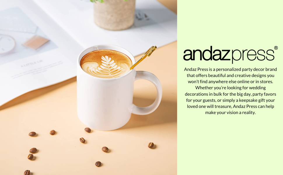 A+ Andaz Press Ceramic Mugs