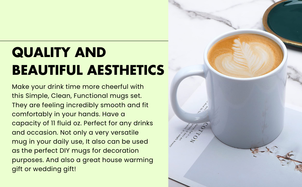 A+ Andaz Press Ceramic Mugs