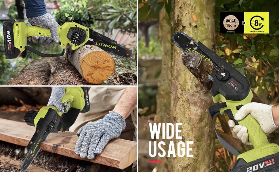 Mini Chain Saw Pruning Shears Chainsaw for Wood Cutting