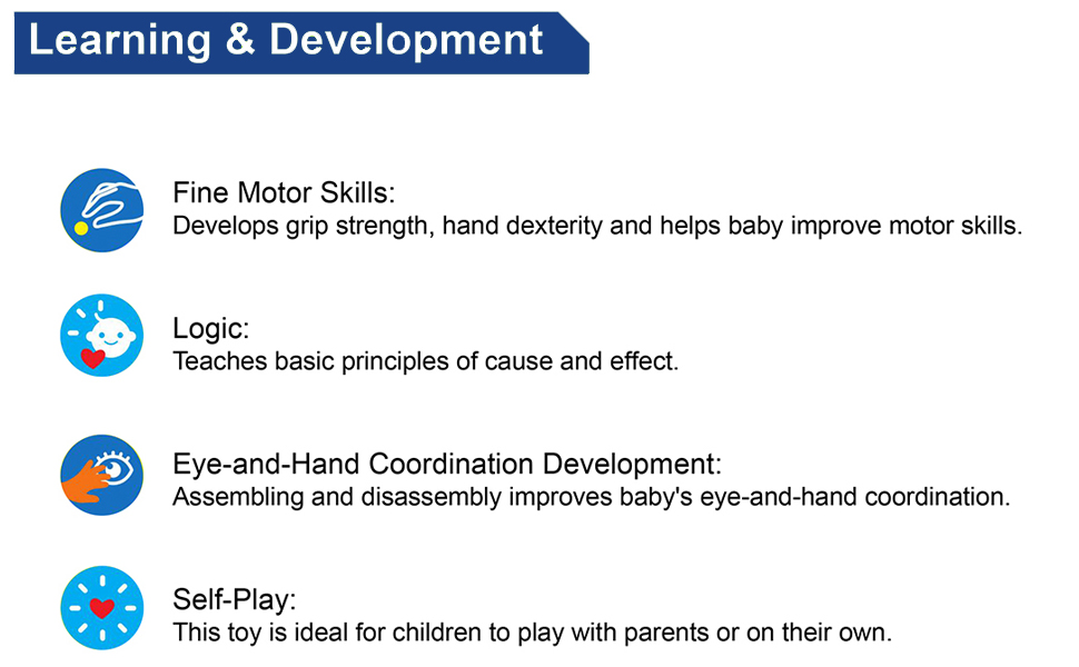 educational montessori toy toddlers shapes colors learning play builder confidence coordination