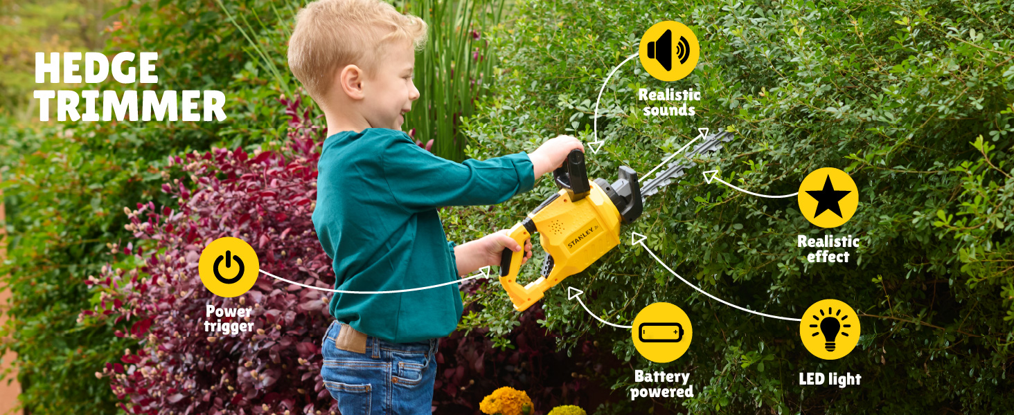 Stanley Jr Kids Hedge Trimmer