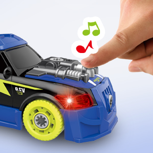 Fine Motor Skill Toy Car Construction Set STEM Building Learning Game with Lights and Sounds Gifts