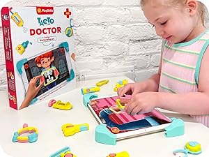 doctor kit for kids set, play doctor kit for kids, toy doctor kit for 6 year olds, doctor kit kid