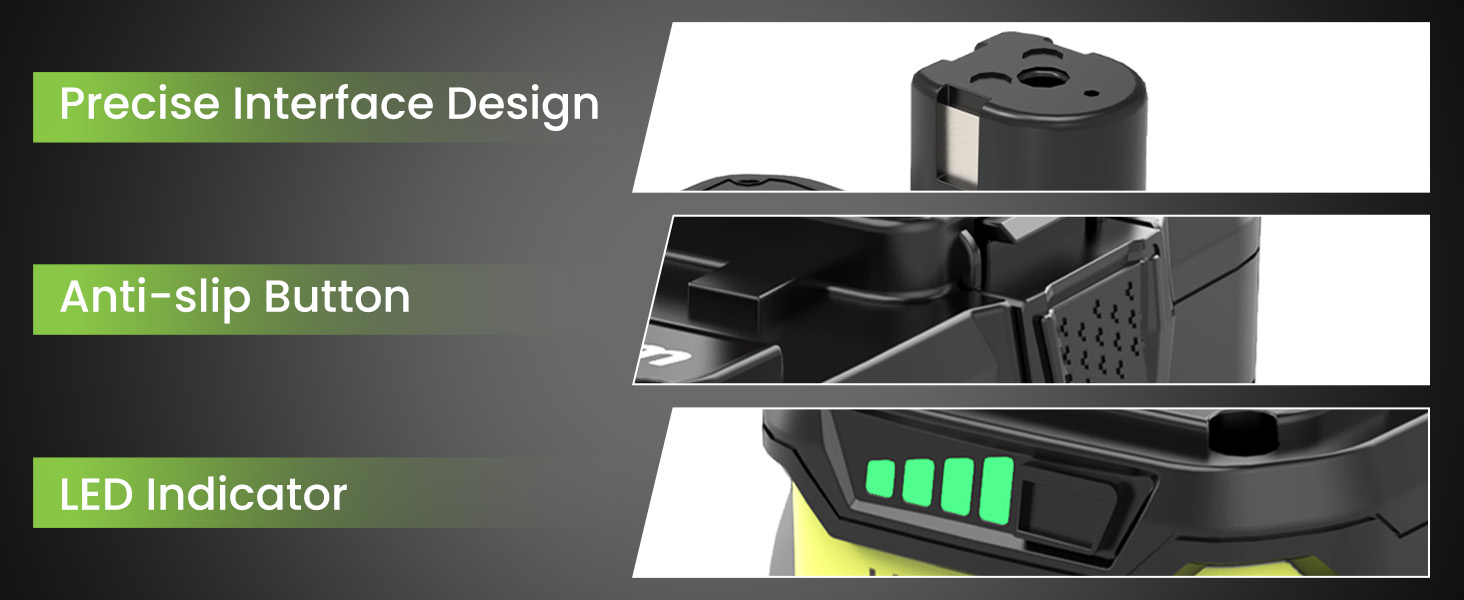 Replacment for Ryobi 18V Battery