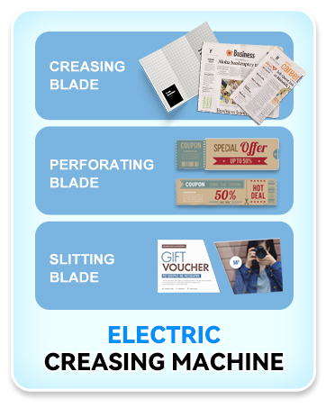 electric creasing machine