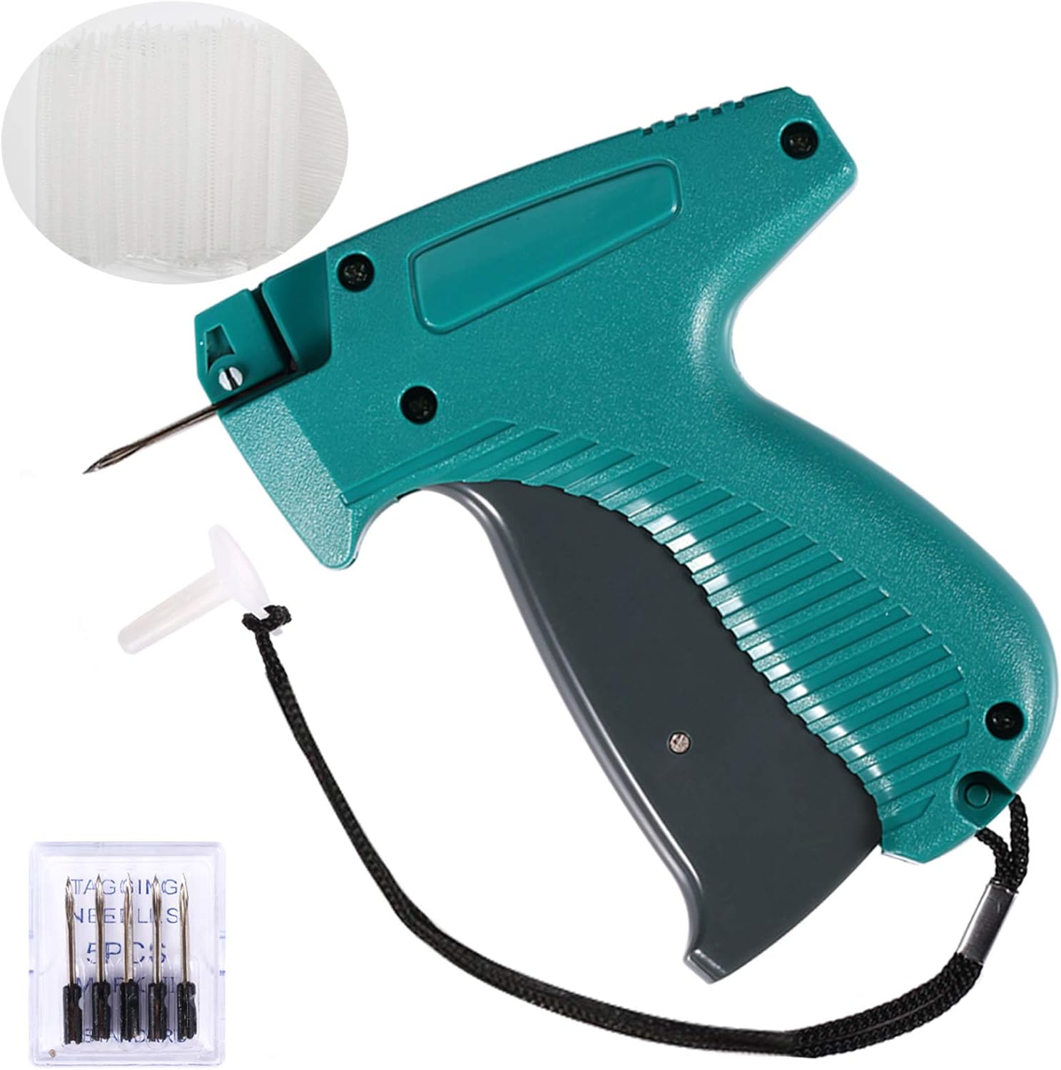 BS ONE Price Tagging Gun for Clothing, Standard Retail Price Tag Attacher Gun for Clothes with 6 Needles & 1000pcs 2" Barbs Fasteners for Store eBaydiy Tools