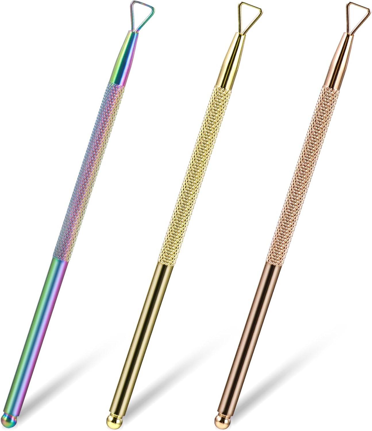 3PCS Scratch Off Tool,Metal Lottery Scratcher Tool,Lottery Scratcher Enthusiasts, Effortless Scratching Experience, Colorful Stainless Steel Finish eBaydiy Tools